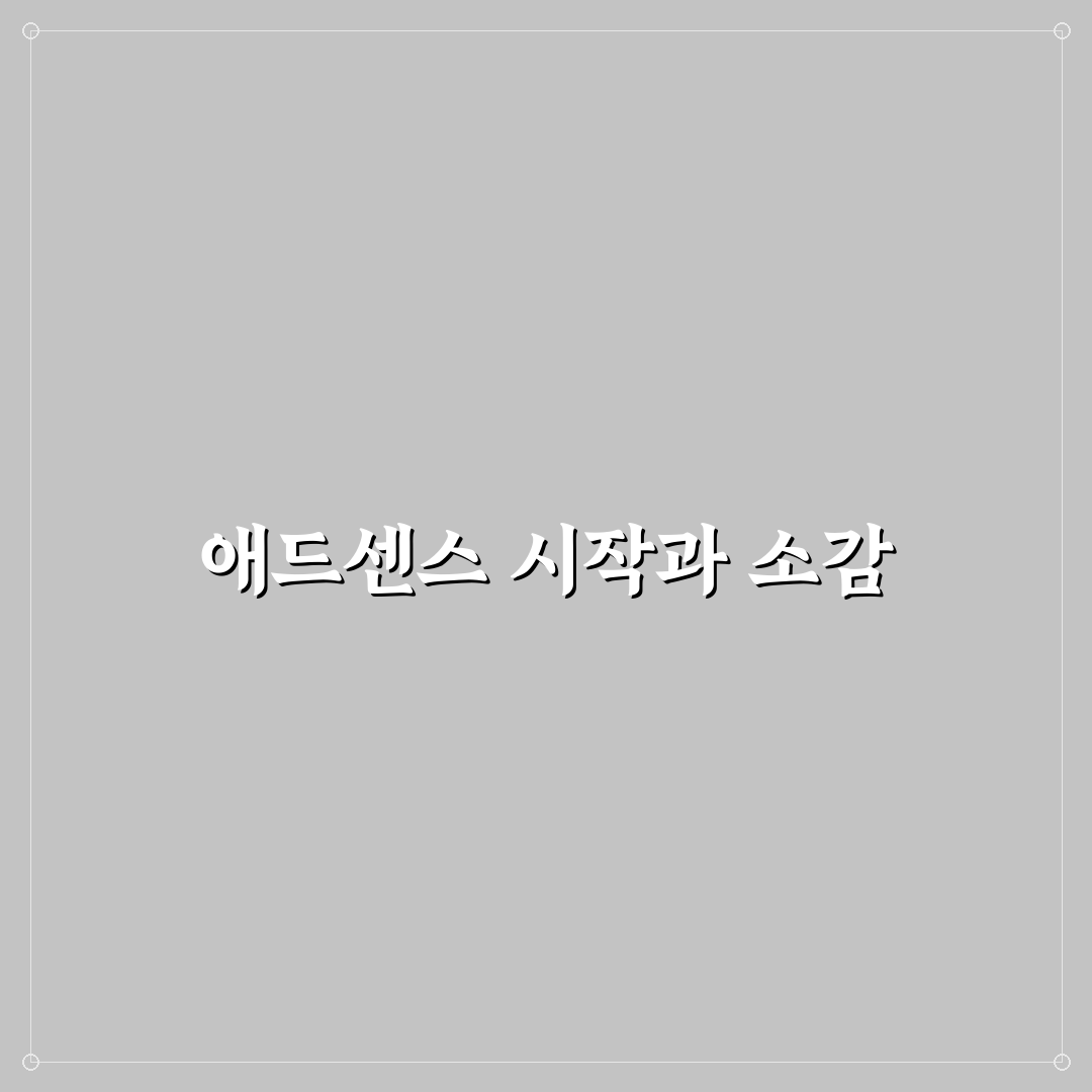 광고 배치 실수 줄이는 애드센스 운영 방법 솔직후기