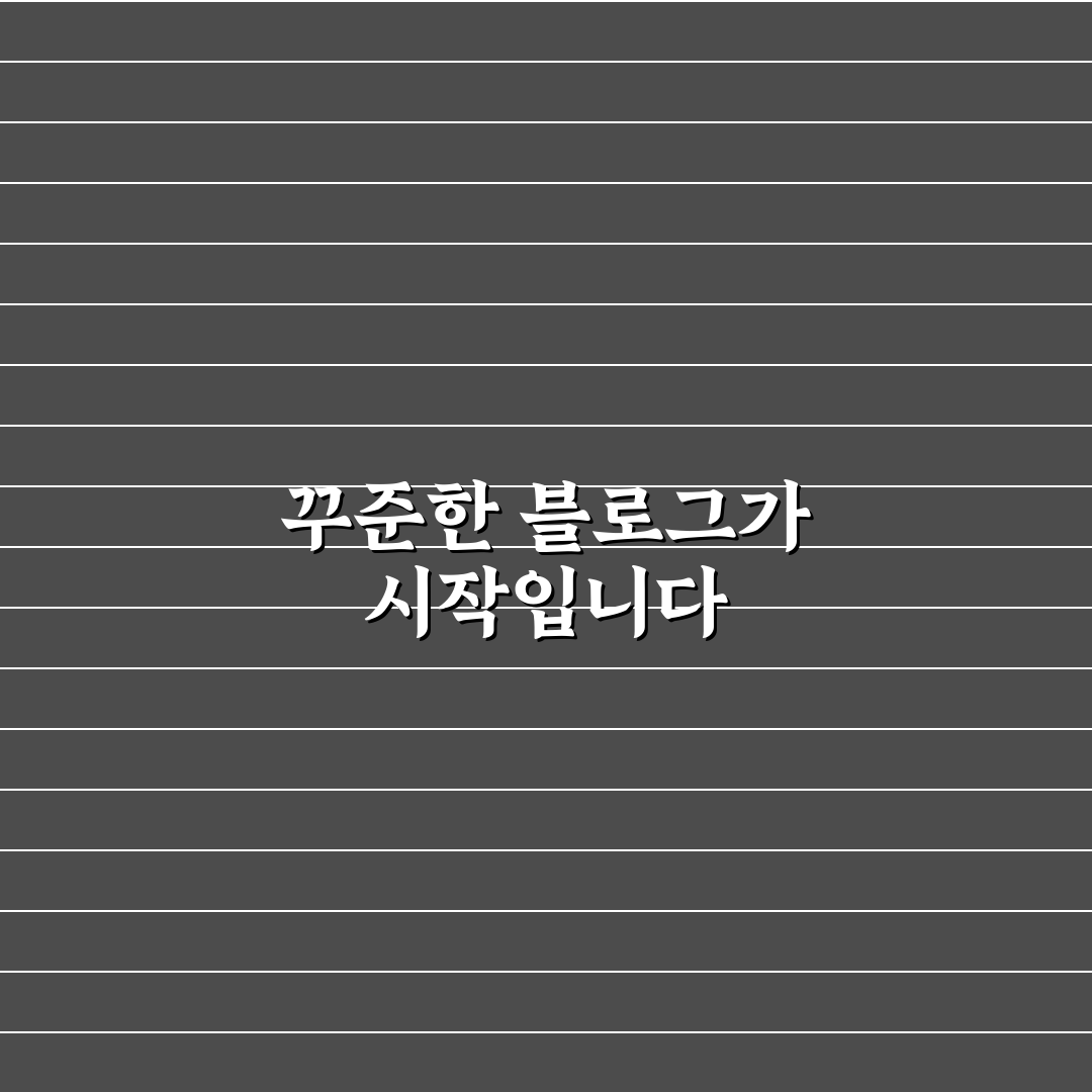 블로그 운영 루틴 만들기 기준과 SEO 성과 분석 가이드