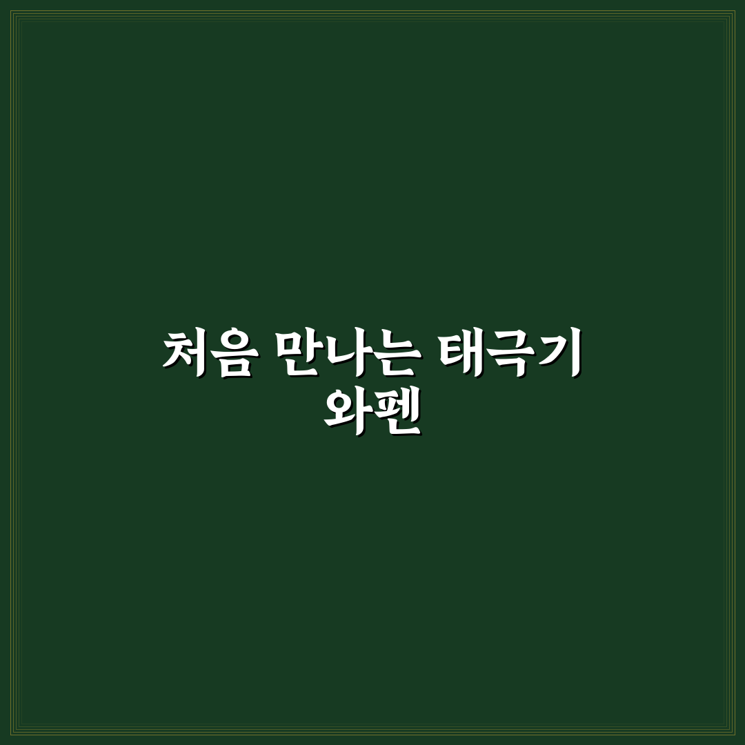태극기 와펜 사용 후기, 직접 써보니 어떤지