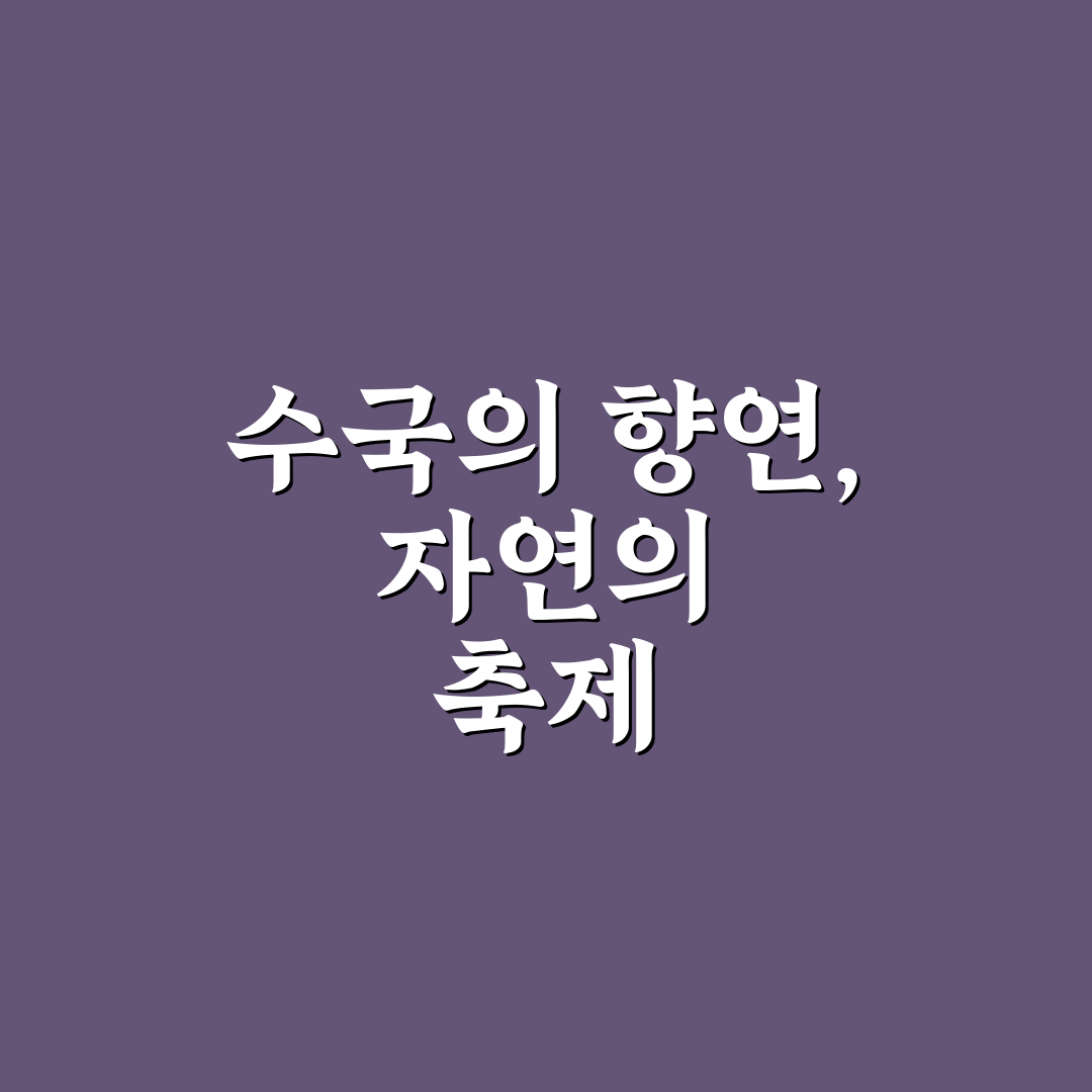 공주 수국축제 꿀팁 정리하고 즐기기